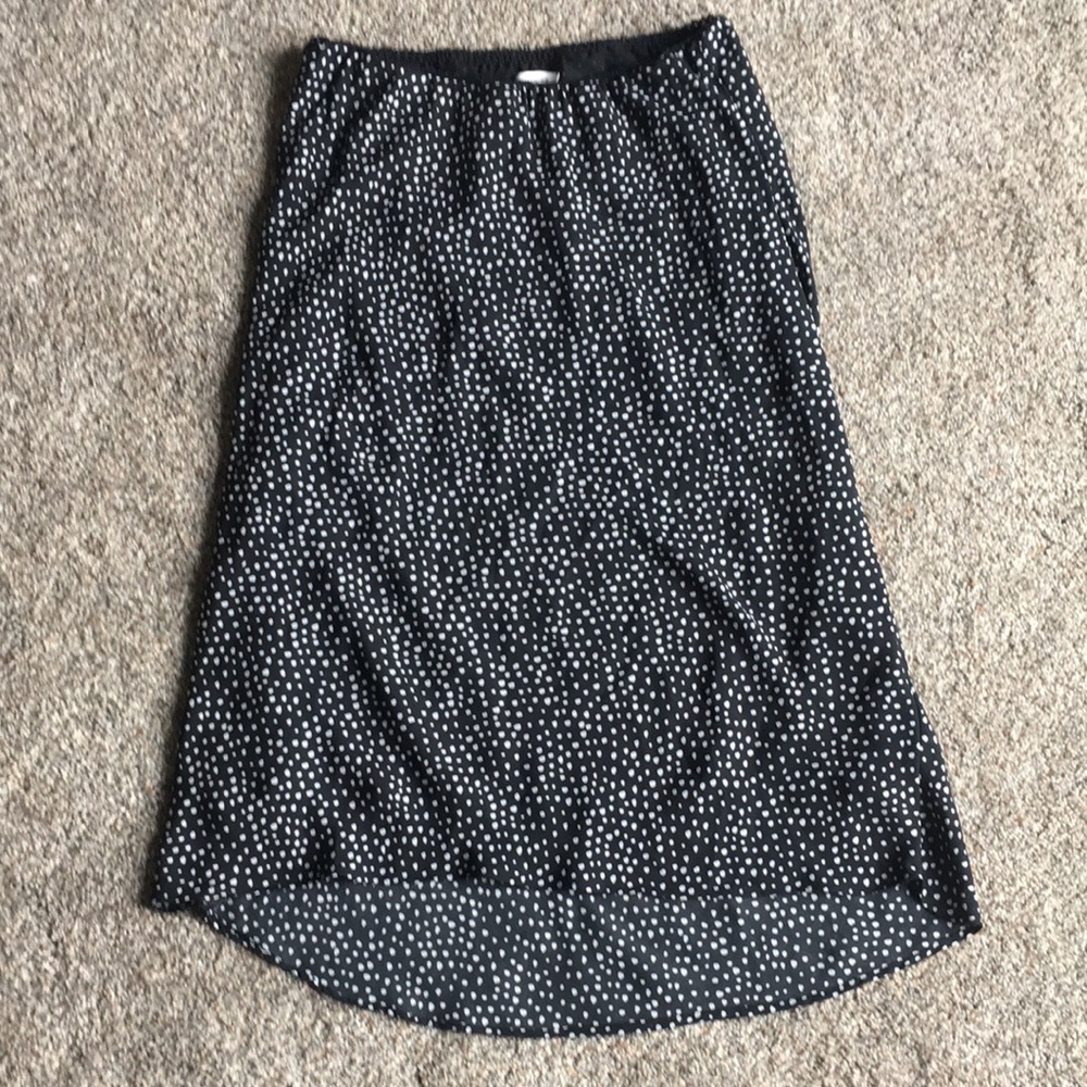 Polka dot skirt